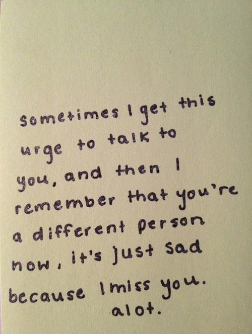 Sometimes i get this urge to talk to you Picture Quote #1
