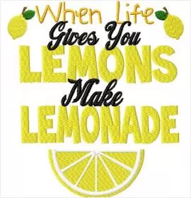 When life gives you lemons, make lemonade Picture Quote #2
