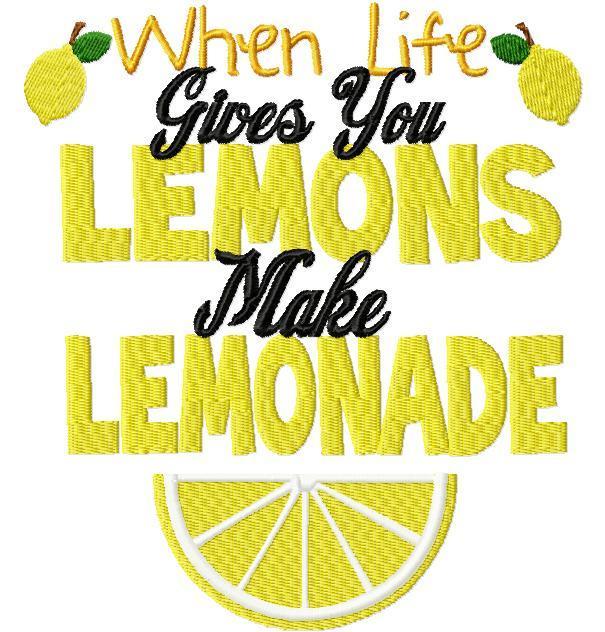 When life gives you lemons, make lemonade Picture Quote #1
