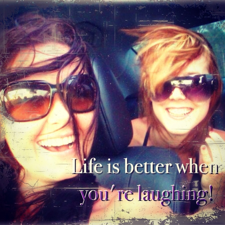 Life is better when you're laughing Picture Quote #4