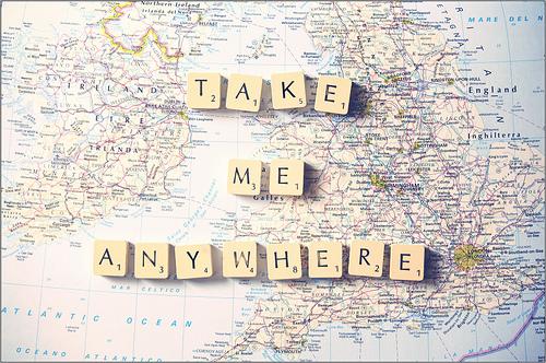 Take me anywhere Picture Quote #1