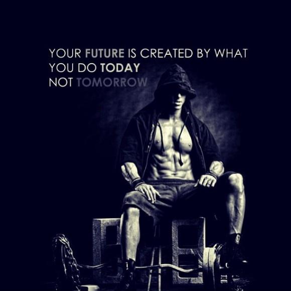 Your future is created by what you do today, not tomorrow Picture Quote #2