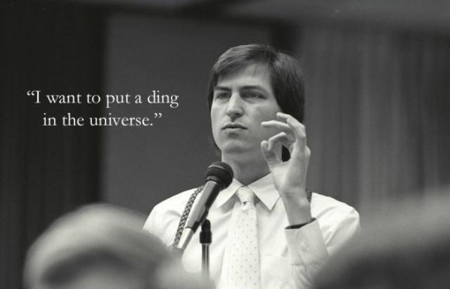 I want to put a ding in the universe Picture Quote #2