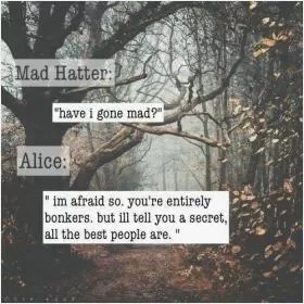 Have I gone mad? Picture Quote #1