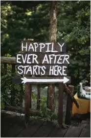Happily ever after starts here Picture Quote #1