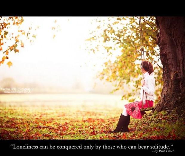 Loneliness can be conquered only by those who can bear solitude Picture Quote #1