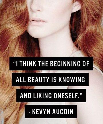 I think the beginning of all beauty is knowing and liking oneself Picture Quote #1