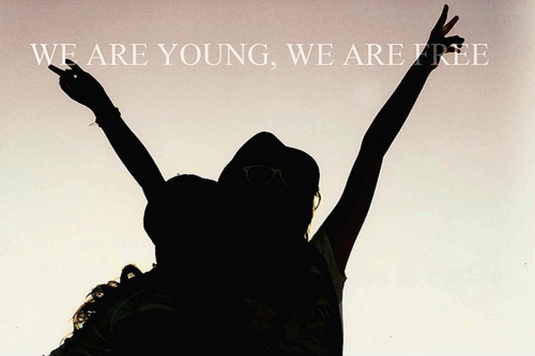 We are young. We are free Picture Quote #1