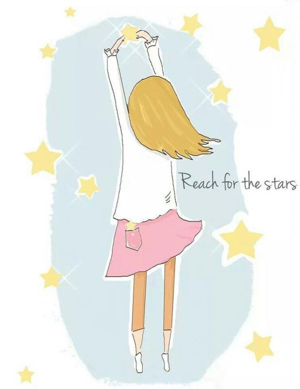 Reach for the stars Picture Quote #1