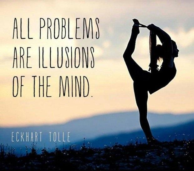 All problems are illusions of the mind Picture Quote #2