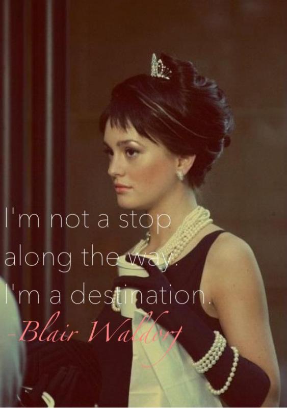 I'm not a stop along the way. I'm a destination Picture Quote #1