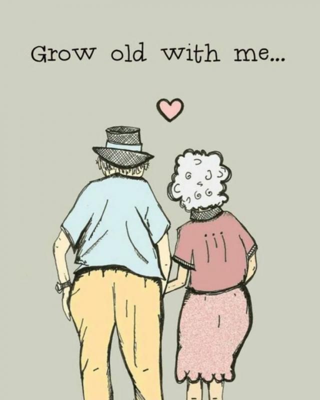 Grow old with me Picture Quote #1