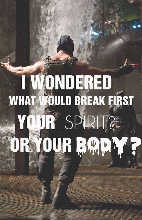 I wondered what would break first, your spirit or your body Picture Quote #1