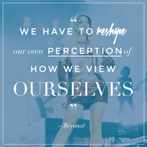 We have to reshape our own perception of how we view ourselves Picture Quote #1