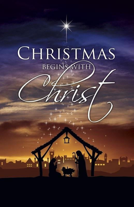 Christmas begins with Christ Picture Quote #1
