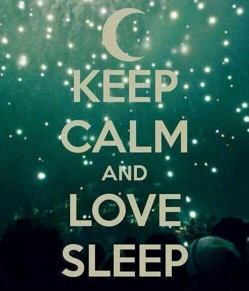 Keep calm and love sleep Picture Quote #1