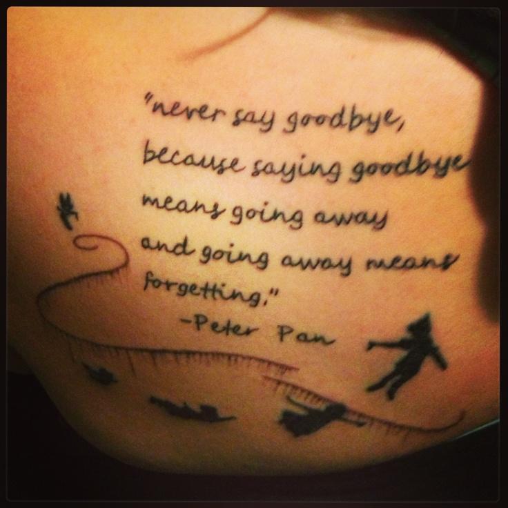 Never say goodbye because goodbye means going away and going away means forgetting Picture Quote #2