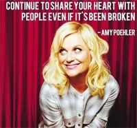 Continue to share your heart with people, even if it's been broken Picture Quote #1
