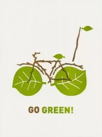Go green Picture Quote #1