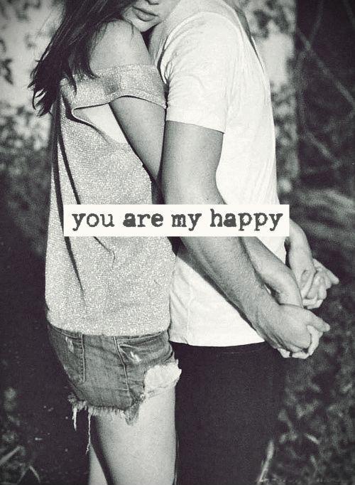 You are my happy Picture Quote #1