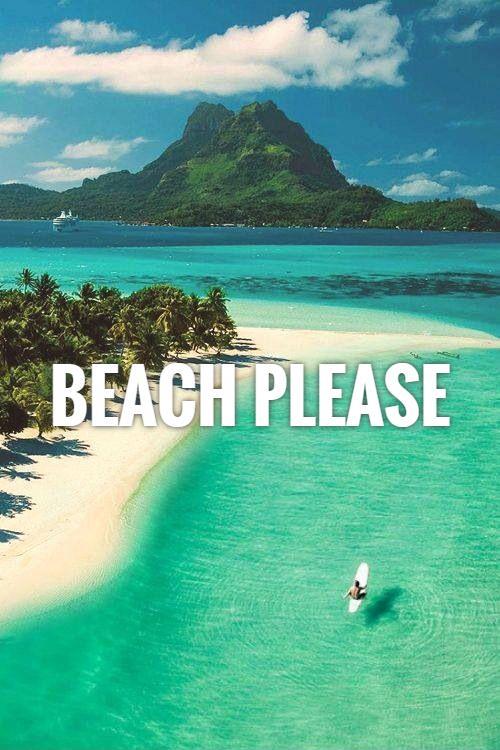 Beach please Picture Quote #1