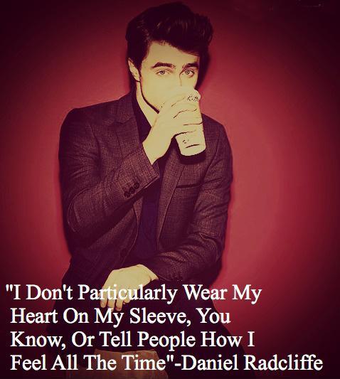 I don't particularly wear my heart on my sleeve, you know, or tell people how I feel all the time Picture Quote #1
