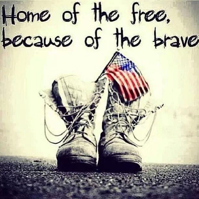 Home of the free, because of the brave Picture Quote #2