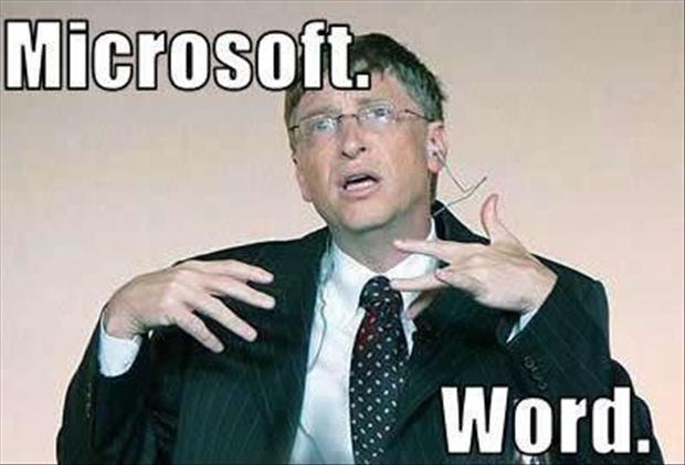 Microsoft. Word Picture Quote #1