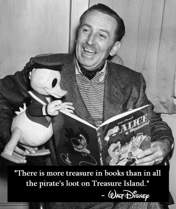 There is more treasure in books than in all the pirate's loot on Treasure Island Picture Quote #1