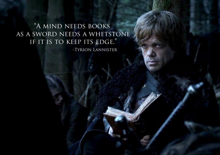 A mind needs books as a sword needs a whetstone, if it is to keep its edge Picture Quote #1