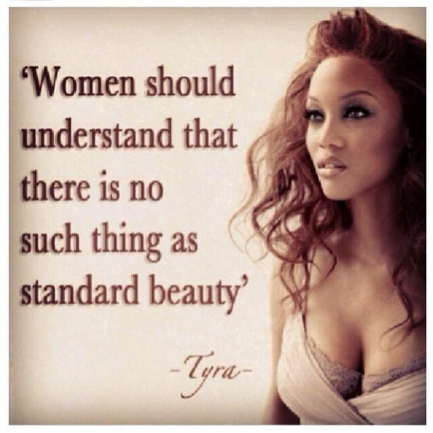 Women should understand that there is no such thing as standard beauty Picture Quote #1