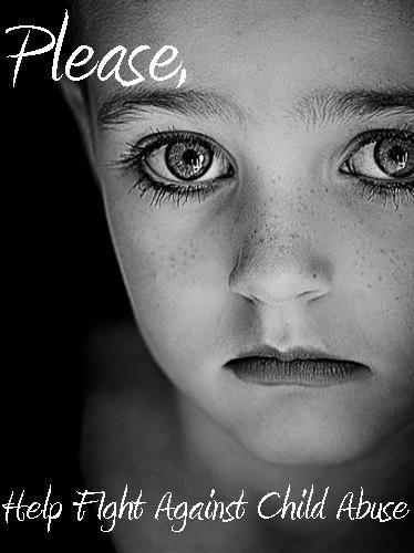Please help fight against child abuse Picture Quote #1