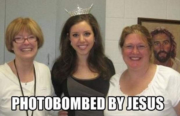Photobombed by Jesus Picture Quote #1