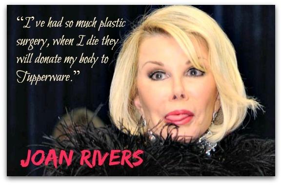 I've had so much plastic surgery, when I die they will donate my body to Tupperware Picture Quote #1