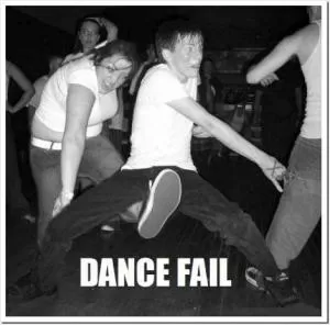 Dance fail Picture Quote #1