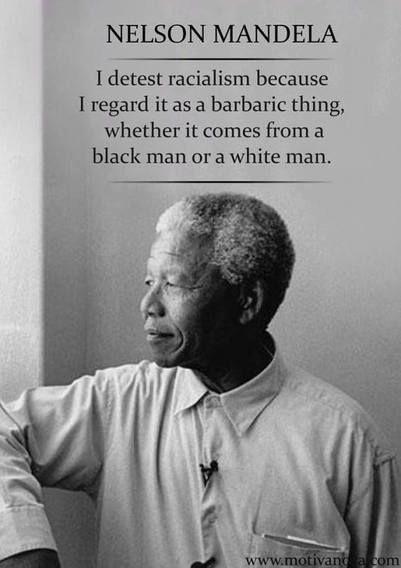 I detest racialism, because I regard it as a barbaric thing, whether it comes from a black man or a white man Picture Quote #1