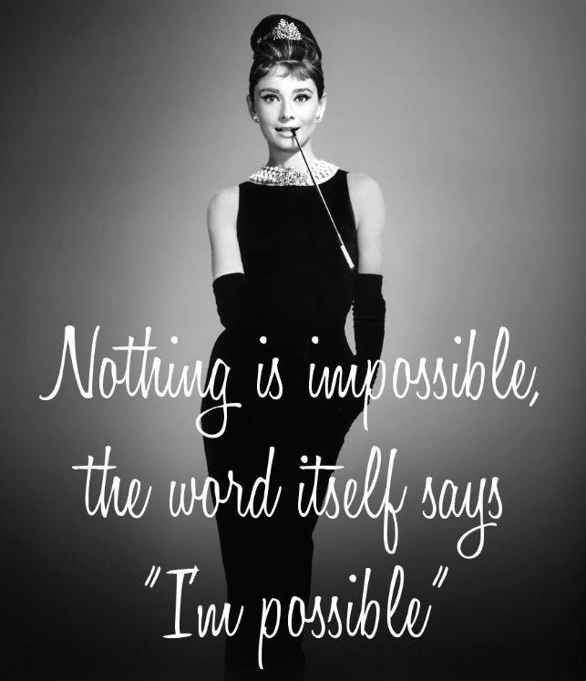 Nothing is impossible, the word itself says 'I'm possible' Picture Quote #2