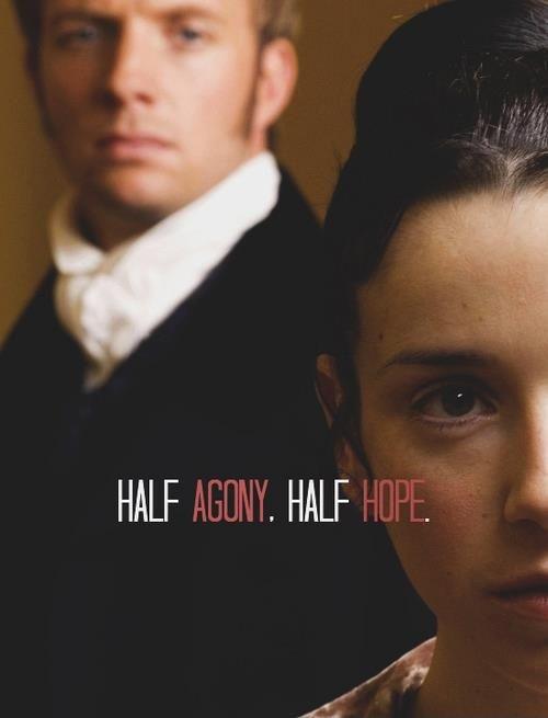 I am half agony, half hope Picture Quote #3