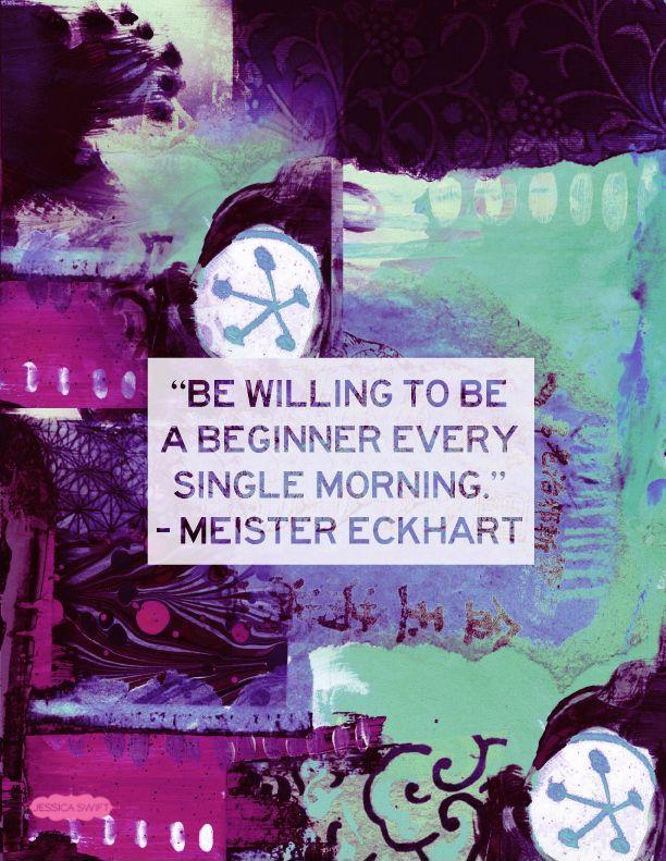 Be willing to be a beginner every single morning Picture Quote #1