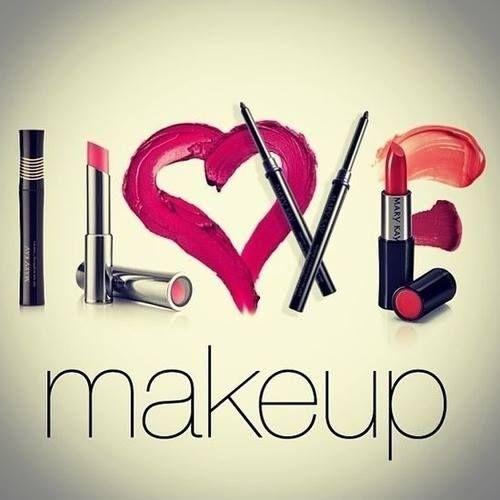 I love makeup Picture Quote #1
