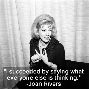 Joan Rivers Quote: “Trust your husband, adore your husband, and