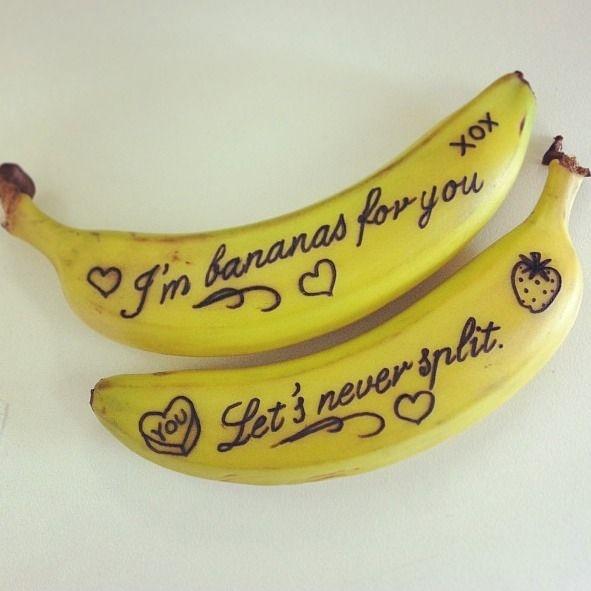 I'm bananas for you, let's never split Picture Quote #1