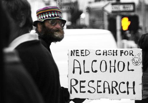 Need cash for alcohol research Picture Quote #1