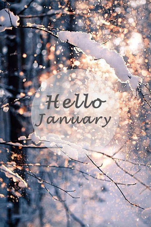 Hello January Picture Quote #1