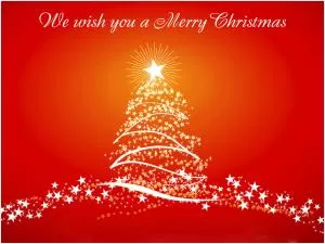 We wish you a Merry Christmas Picture Quote #1