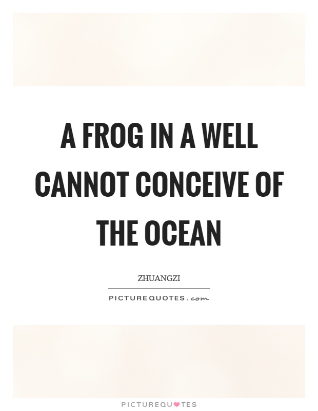 Image result for The 2 frogs in a puddle quote