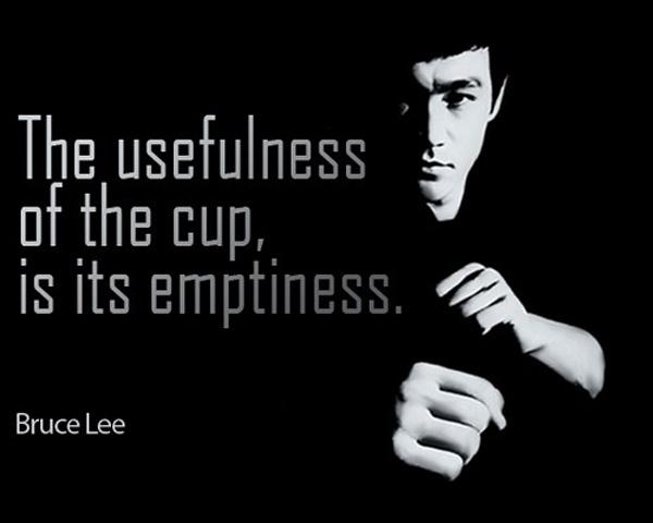The usefulness of the cup, is it's emptiness Picture Quote #1
