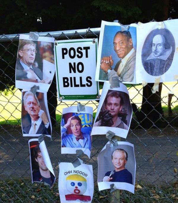 Post no bills Picture Quote #1