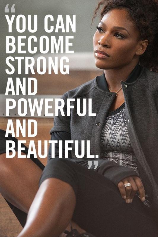 You can become strong and powerful and beautiful Picture Quote #1