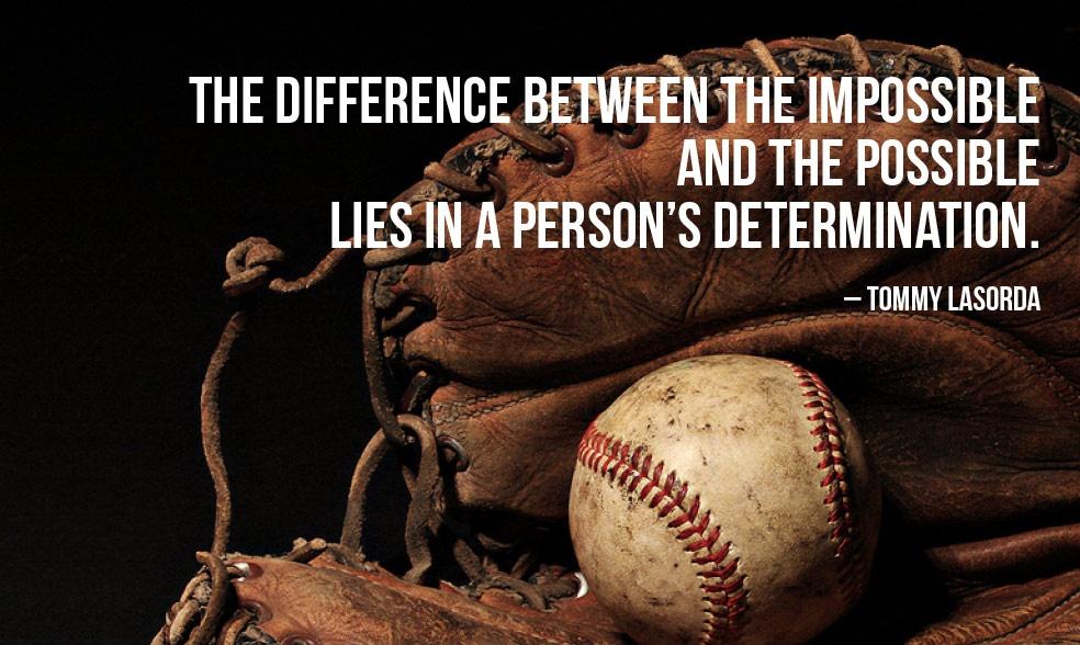 The difference between the impossible and the possible lies in a person's determination Picture Quote #2